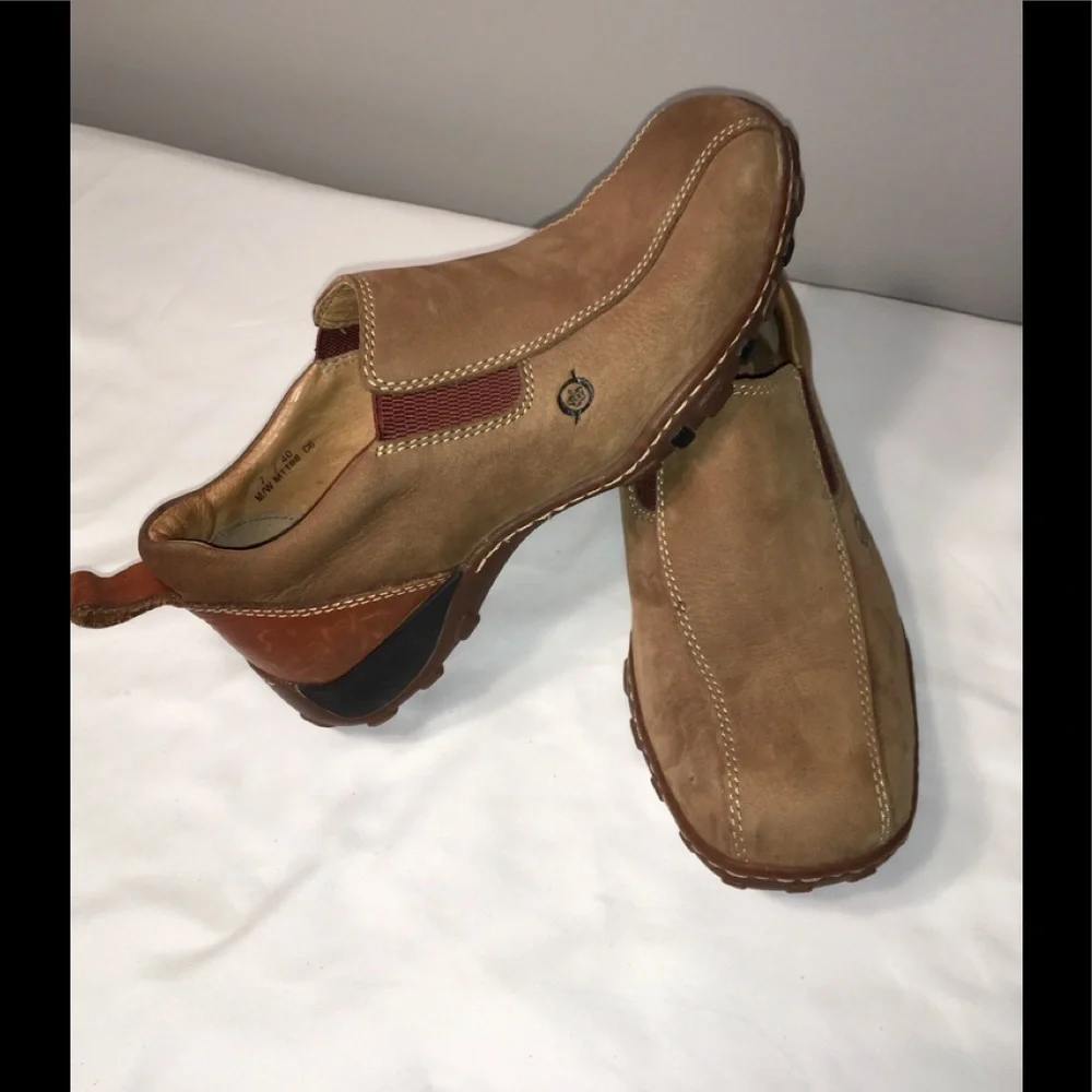 Men's Slip-On Loafers in Brown - Comfortable Casual Shoes